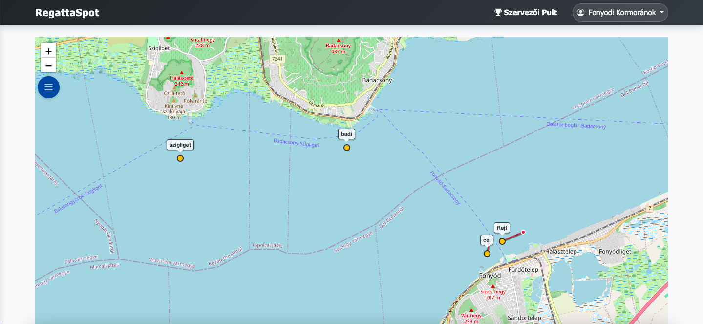 Élő Flottakövetés