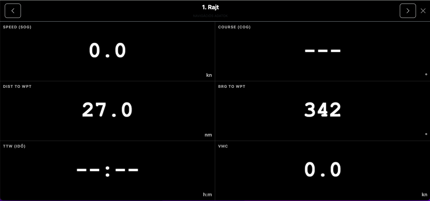 Sötét Módos Taktikai Műszerfal